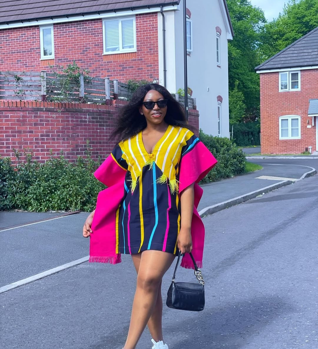 Abike Midi Wrap Dress